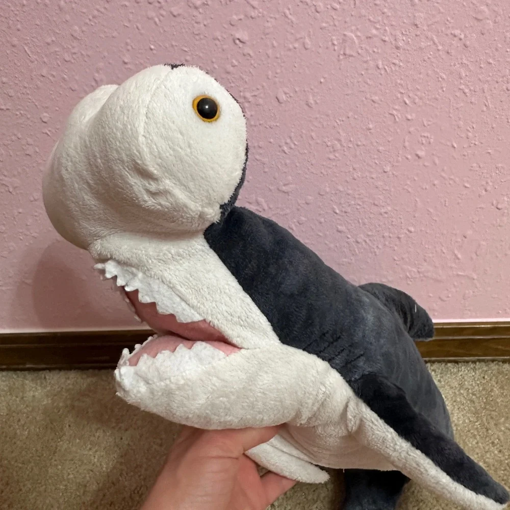 Fiesta Hammerhead Shark Grey Plush Toy 20” long Ocean Stuffed Animal